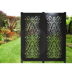 Openwork garden panel,...